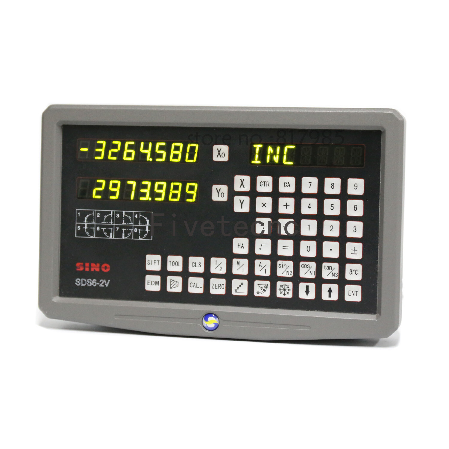 SINO DRO 3 Axes 2 Axis Digital Readout and KA300 Linear Scale Optical Encoder
