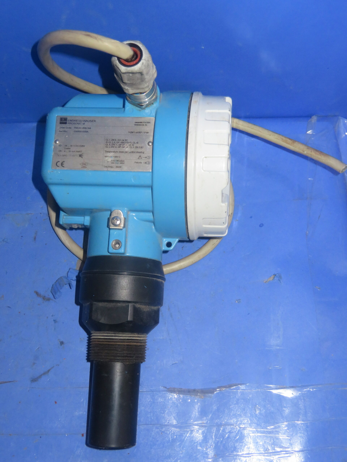 Endress Hauser FMU40-SNB2A4 Ultrasonic Measurement Transmitter + 1 Year Warranty
