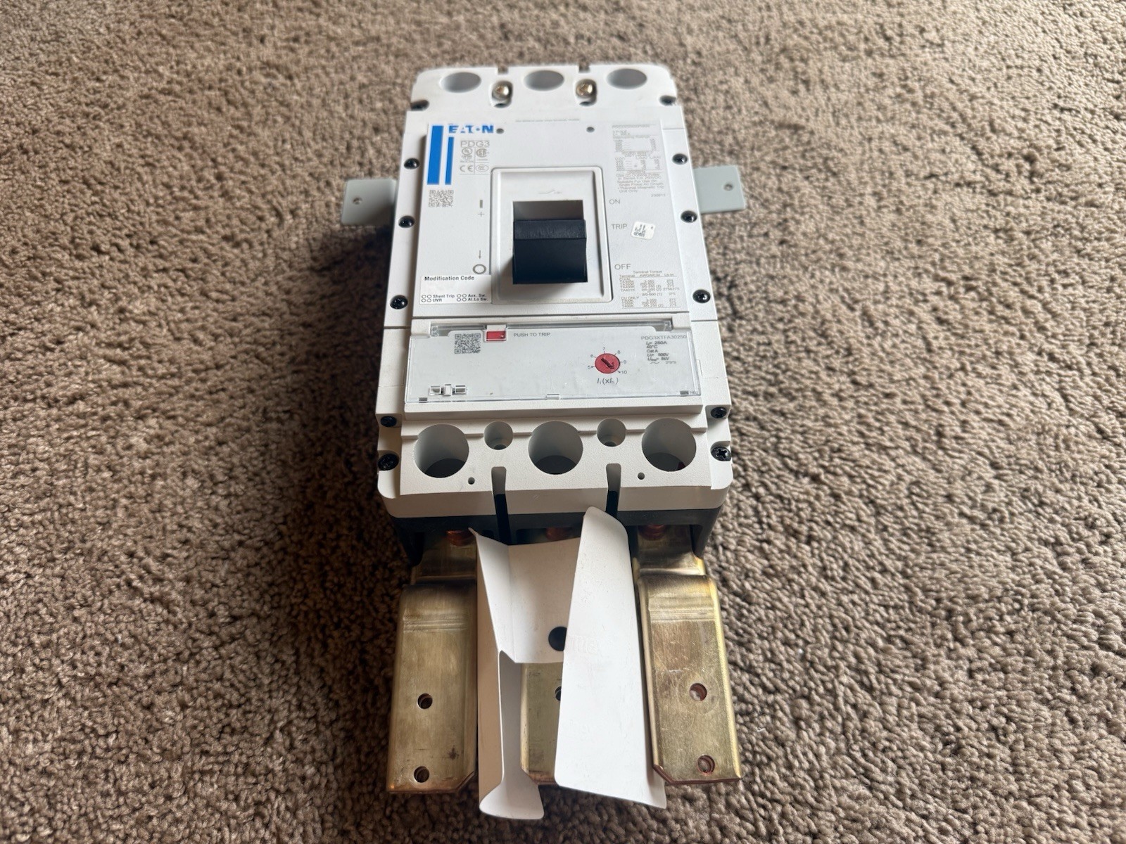 Eaton BKG3G250 Pow-R-Xpress 250A Main Breaker Kit PRL1X/2X***Brand NEW In Box***