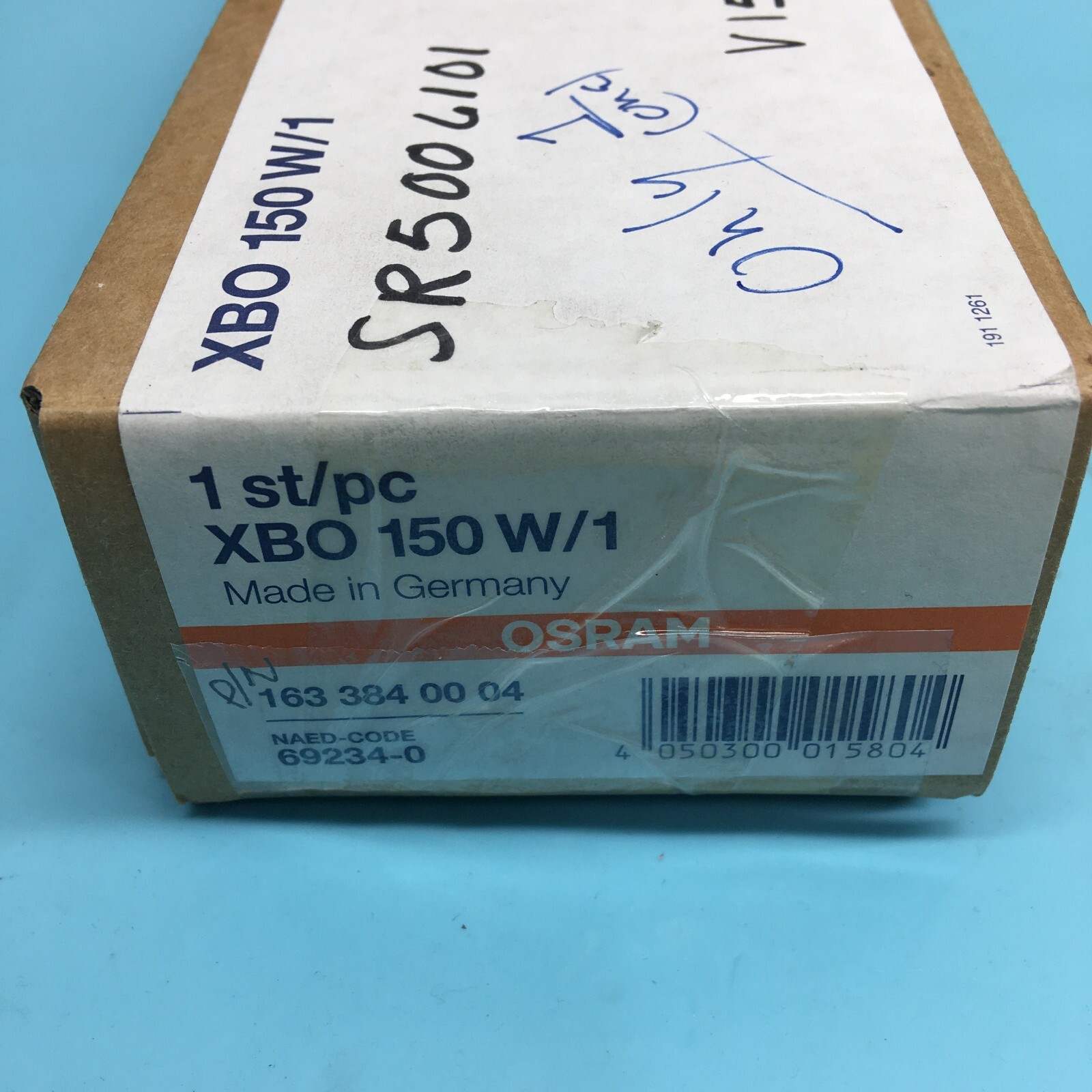 OSRAM 163-384-00-04 LAMP BULB, XBO 150W/1, 69234-0, SR5006101, 149559