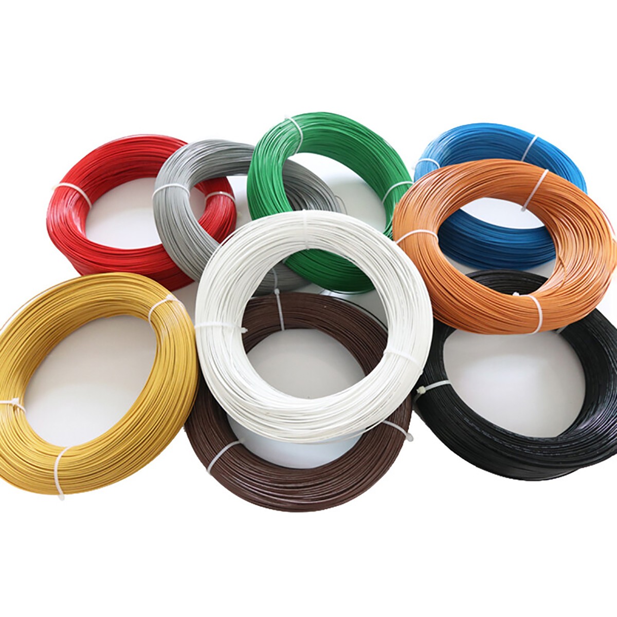 PTFE Cable Wire UL1332 12 13 14 16 18 20 22 24 26 28 AWG Flexible Tinned Copper