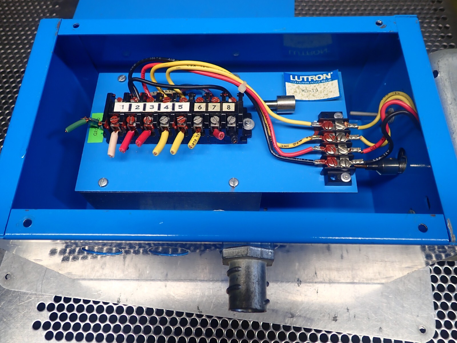 LUTRON MD-10 Motor Drive MCS-4 .045A 120V 60Hz Used W/ Warranty See All Pictures