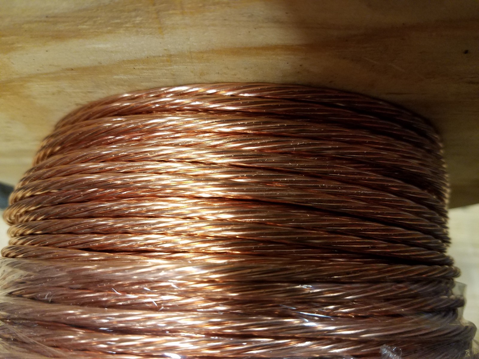 GROUND WIRE STRANDED BARE COPPER 8 AWG 500′ FEET GROUNDING POOL SPA GENERATOR