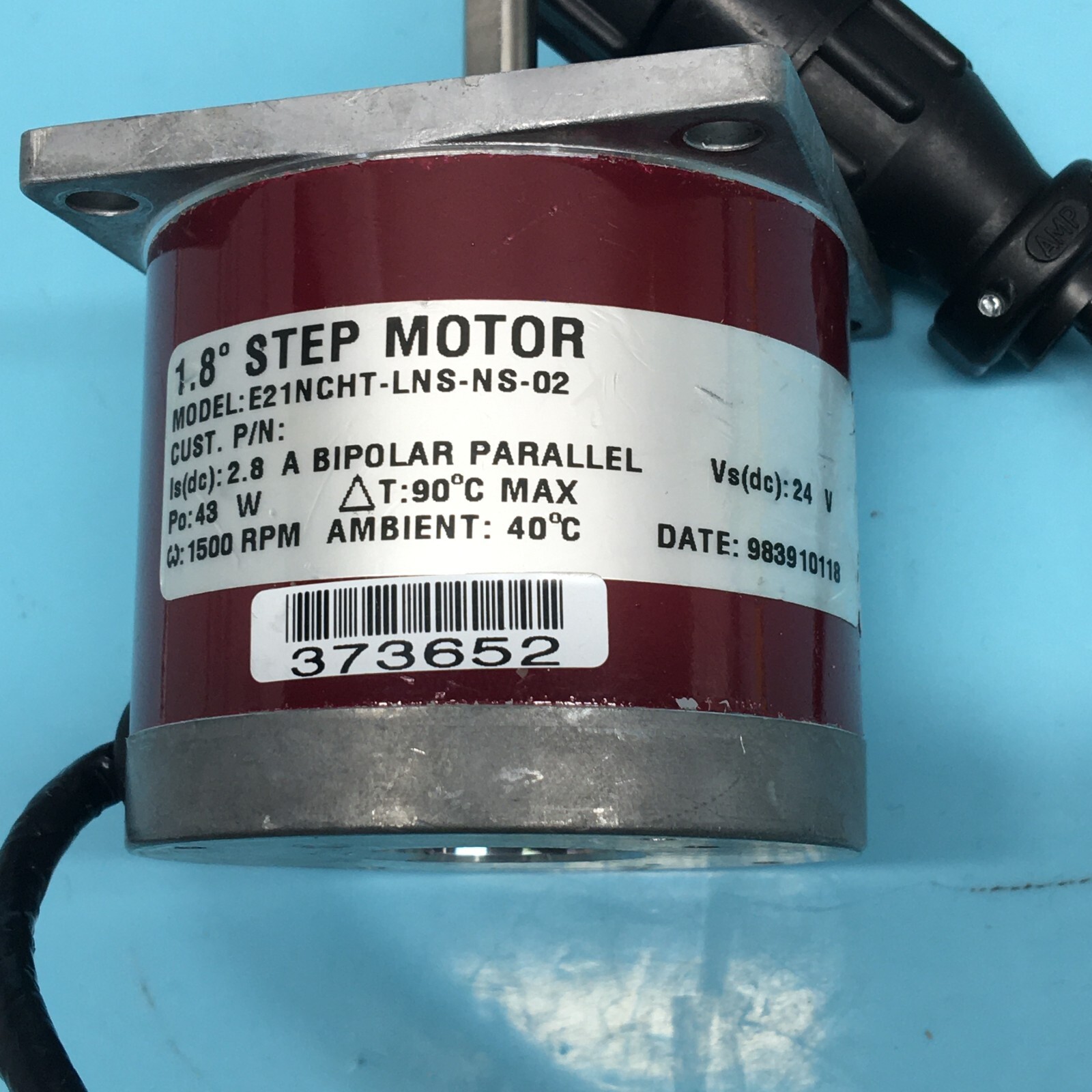 PACIFIC SCIENTIFIC E21NCHT-LNS-NS-02 1.8 STEP MOTOR, 157407