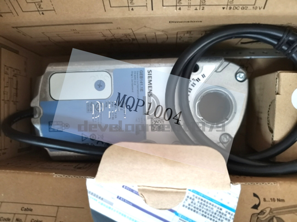 ONE Siemens GEB141.1E Electric Damper Actuator Valve Actuator Replace GEB131.1E