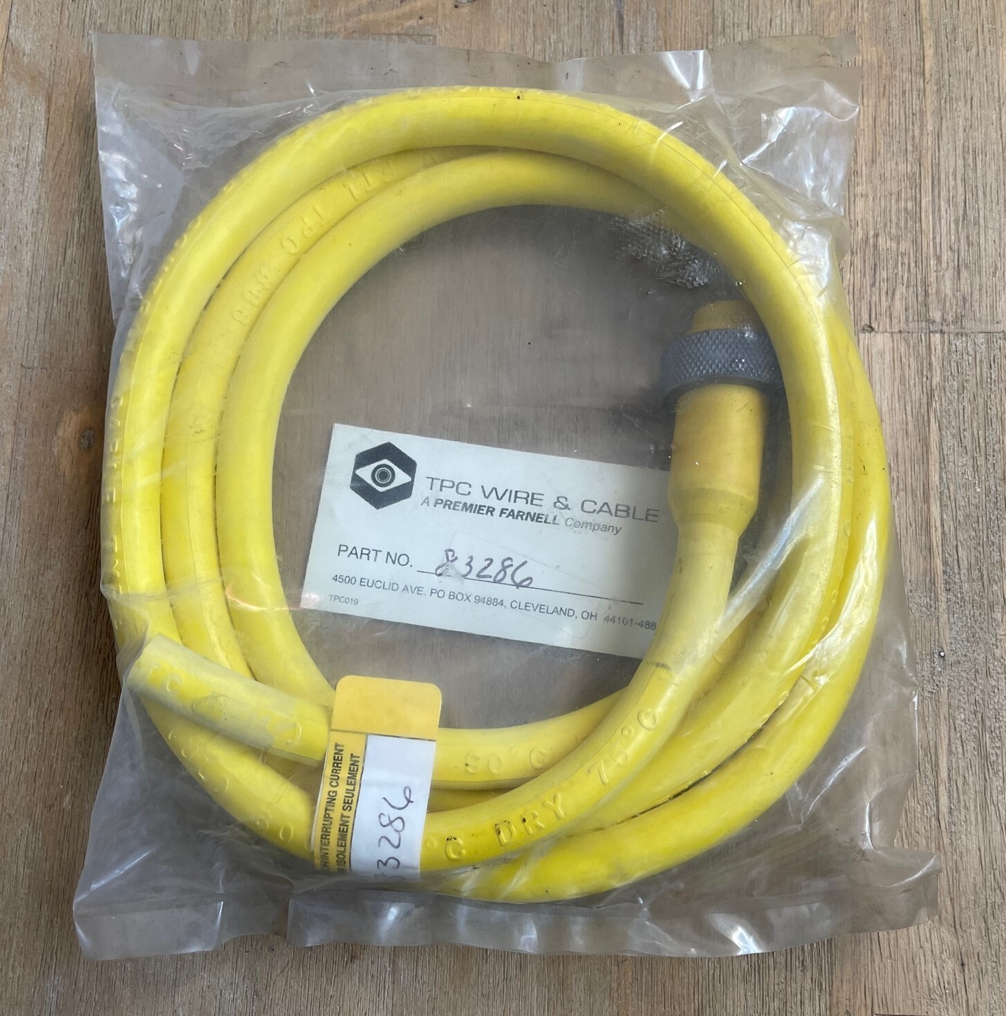 TPC 83286 CABLE 10 PIN FEMALE NEW