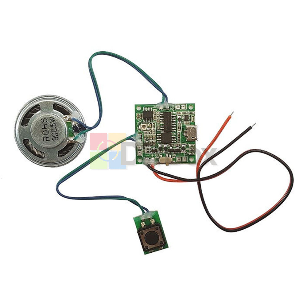 8M Sound Recorder Module Voice MP3 Music Player+Button Control For Greeting Card