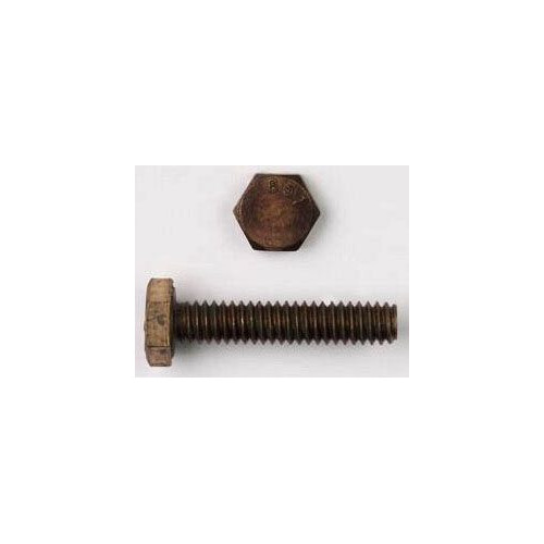 Peco Fasteners 14X2HBSB, 1/4″ x 2″, Silicon Bronze, Full Thread, Hex Bolt, 1 pc