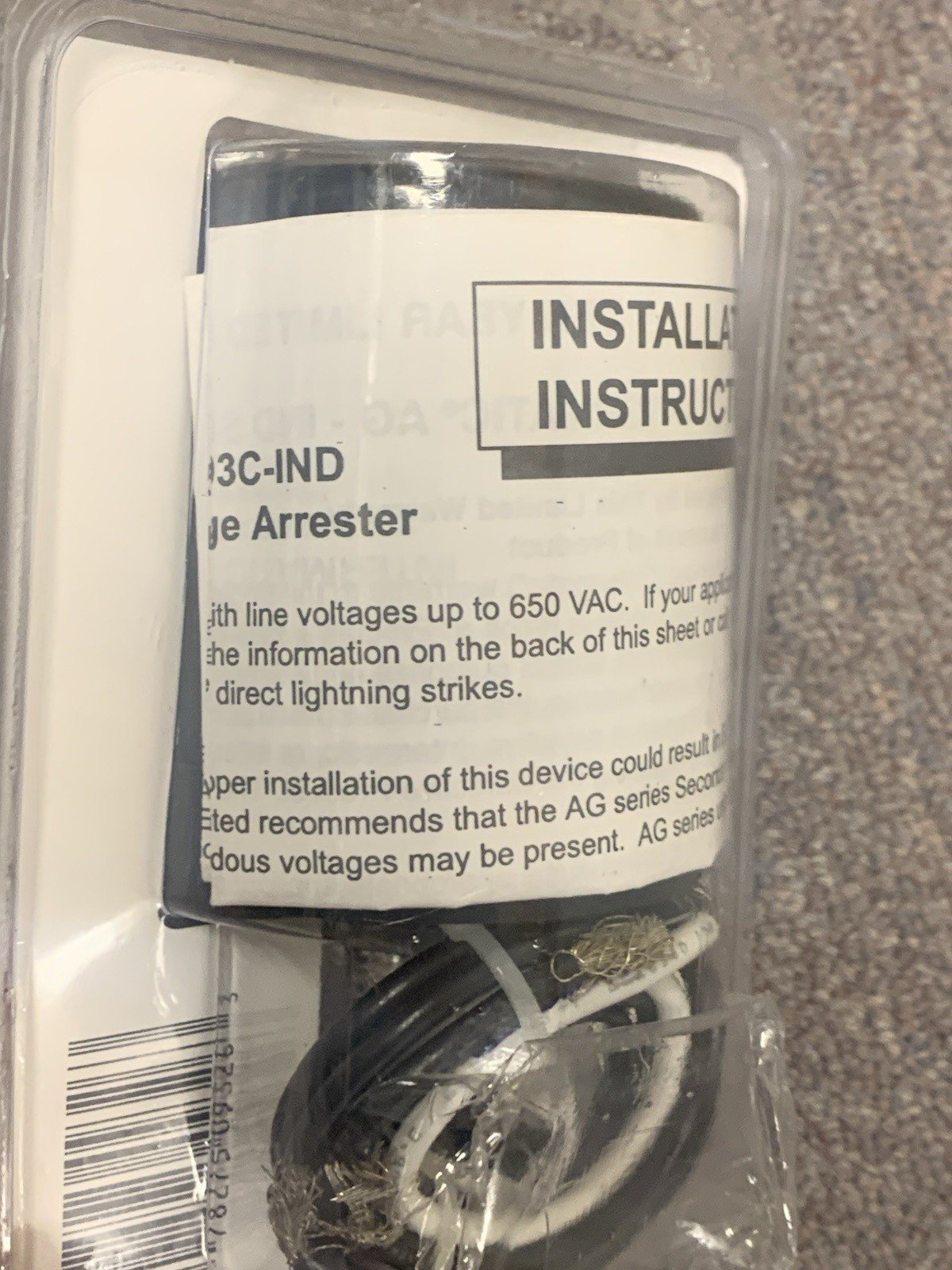Intermatic ArresterGuard AG6503C-IND New