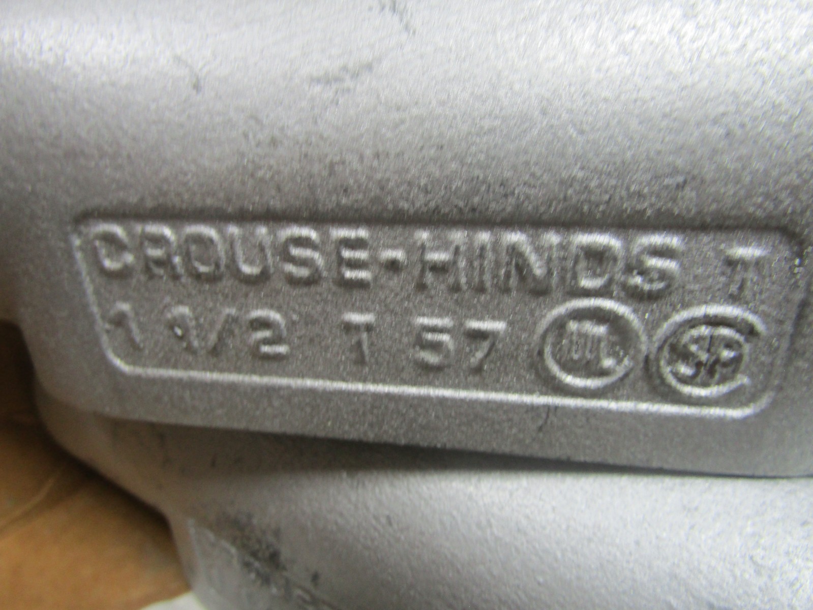 ✌️2) NEW CROUSE HINDS 1-1/2″ FORM 7 CAST CONDUIT BODY T57 BOX OF 2