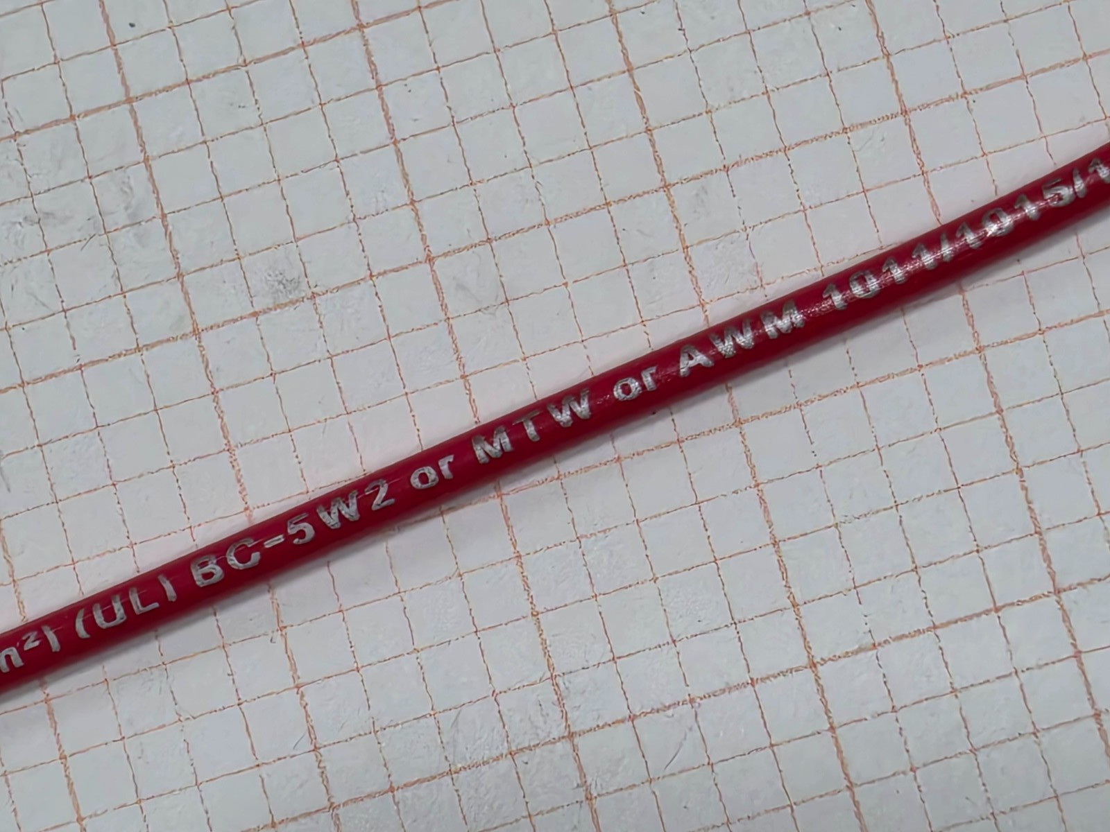 Sequel Wire & Cable #16awg MTW/AWM UL-1015/1230 Hook-Up/Lead Wire 600V Red/100ft