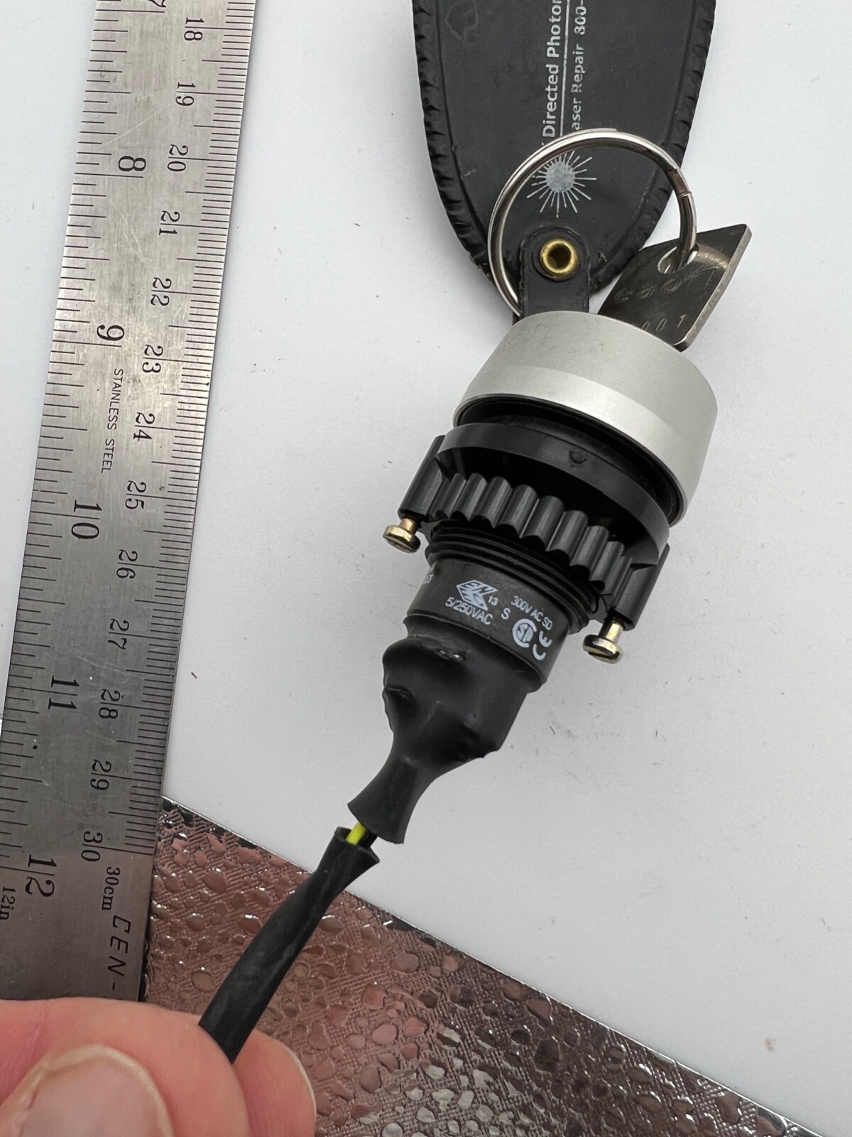 Kara Micro Laser Switch w/ Key EAO KEY SWITCH 14-235 .025 Made in Switzerland