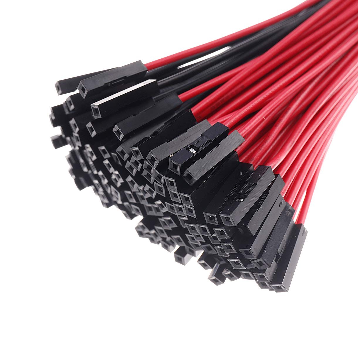 F to F Jumper Wire 120 Pack 22AWG 15CM 10 Colors