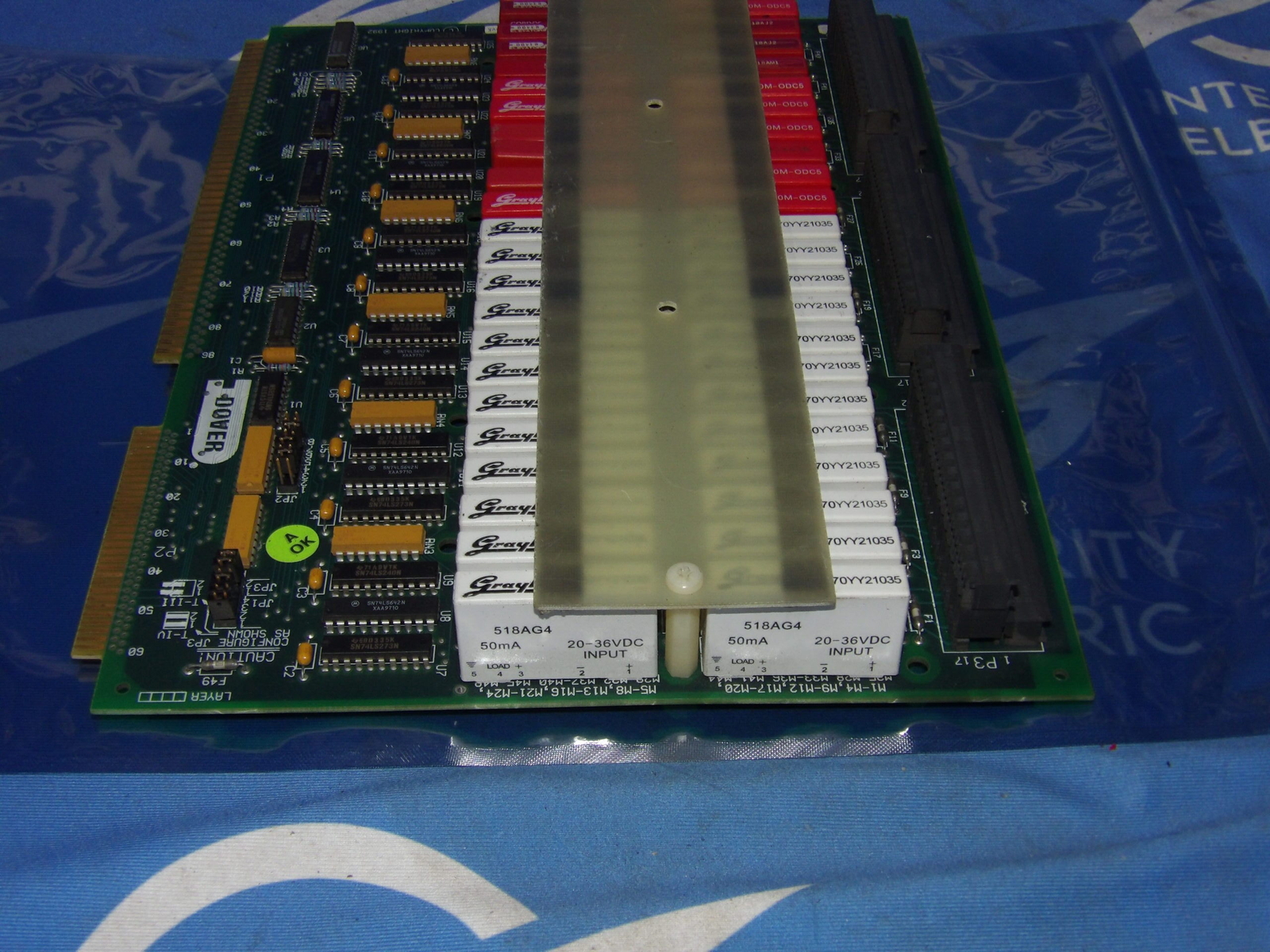 Dover Elevator ThyssenKrupp 6300CN5 Rev. K PMI Circuit Board w/ 48 Modules + …