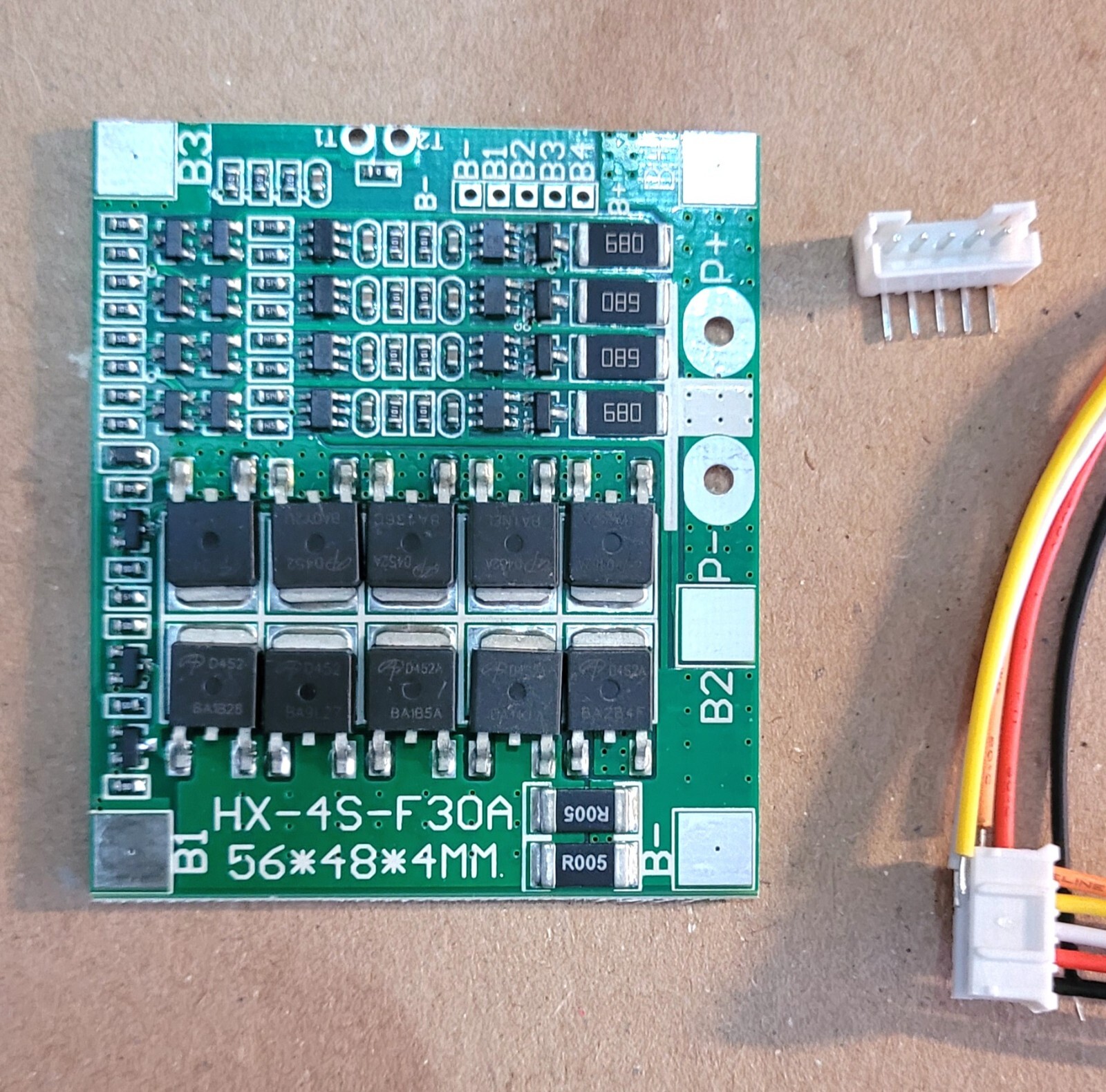 4S 30A 16.8V 14.8V Li-ion Lithium 18650 Battery BMS PCB Protection Board Balance