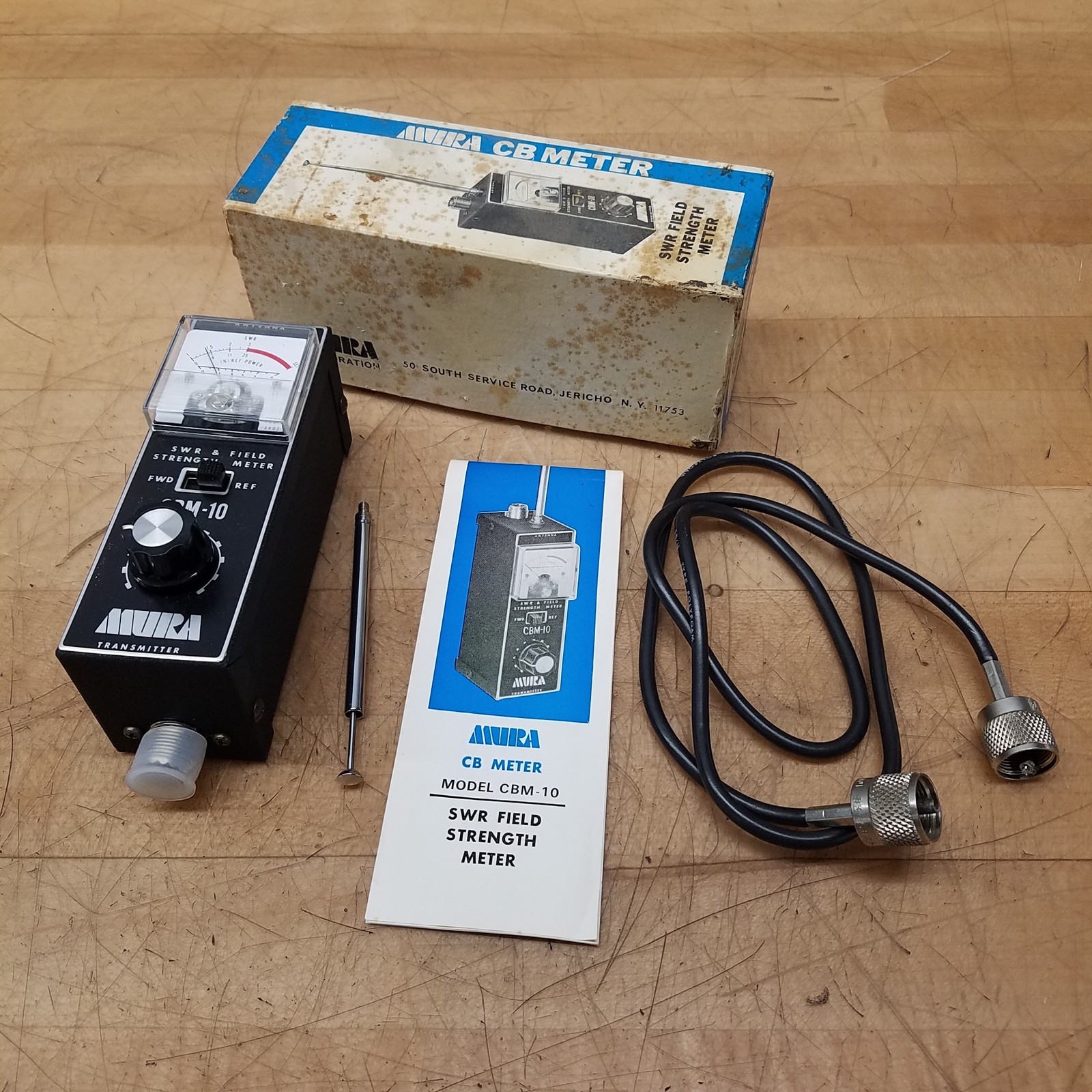 Mura CBM-10 SWR & Field Strength Meter – USED