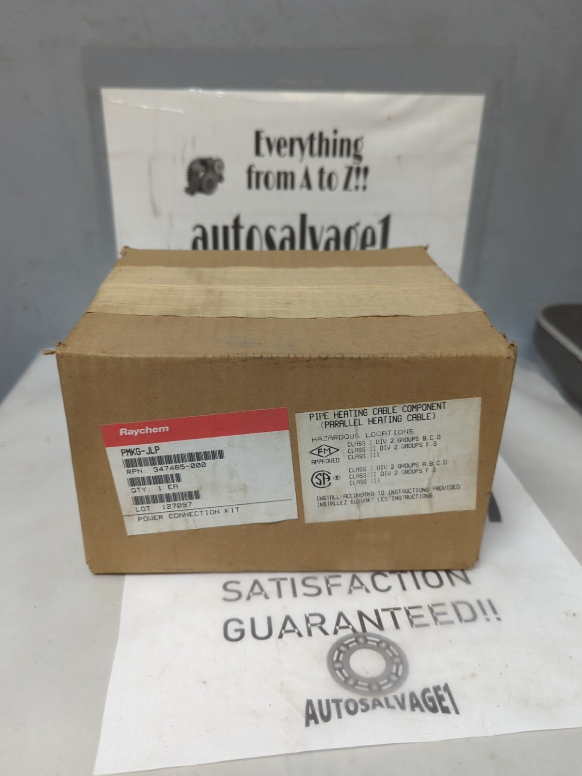 RAYCHEM,PMKG-JLP,POLYMATRIX POWER CONNECTION BOX/KIT FACTORY SEALED