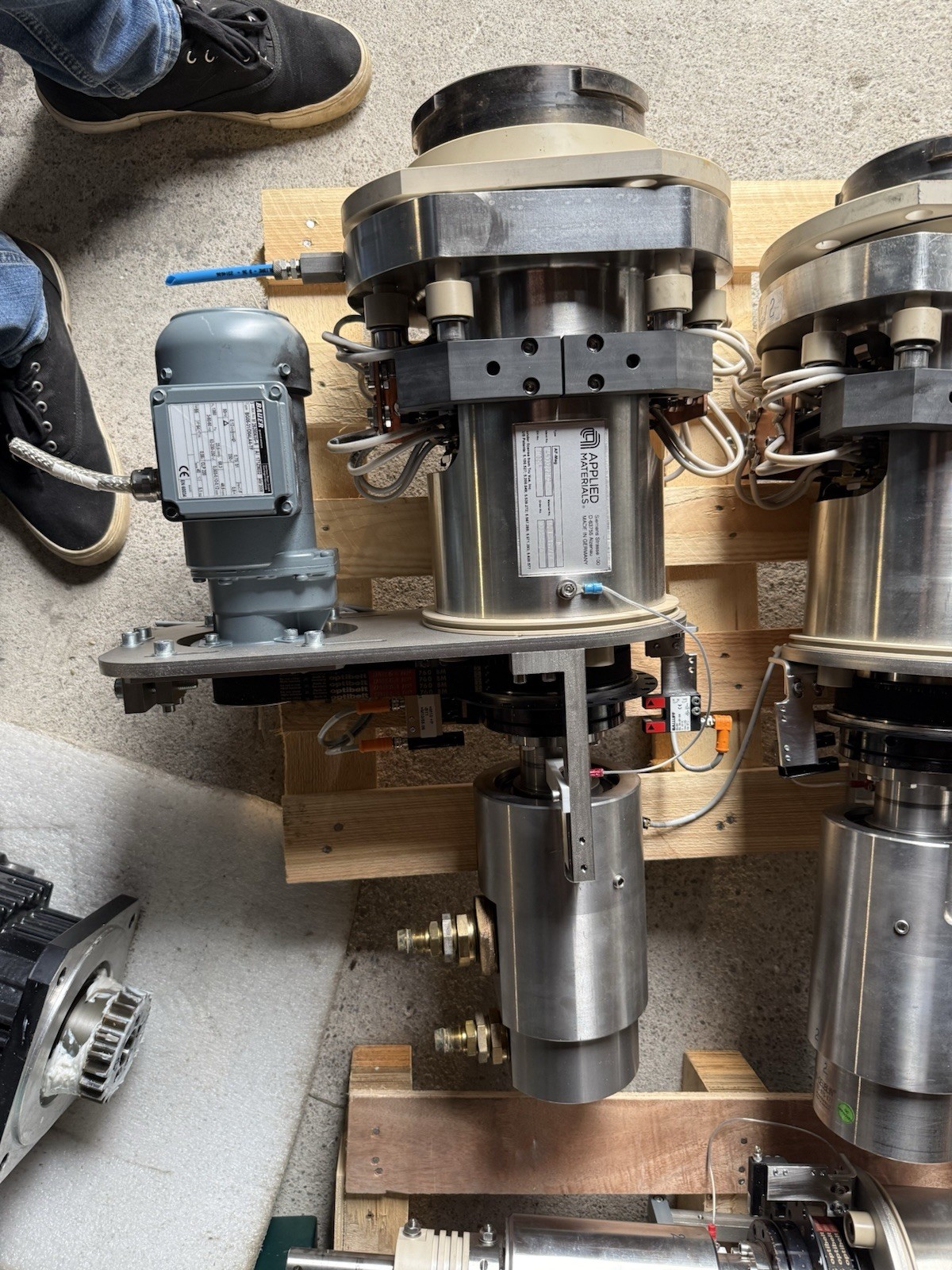 Applied Materials AF-Mag Magnetron with Deublin 655-875-877 Rotary Unions
