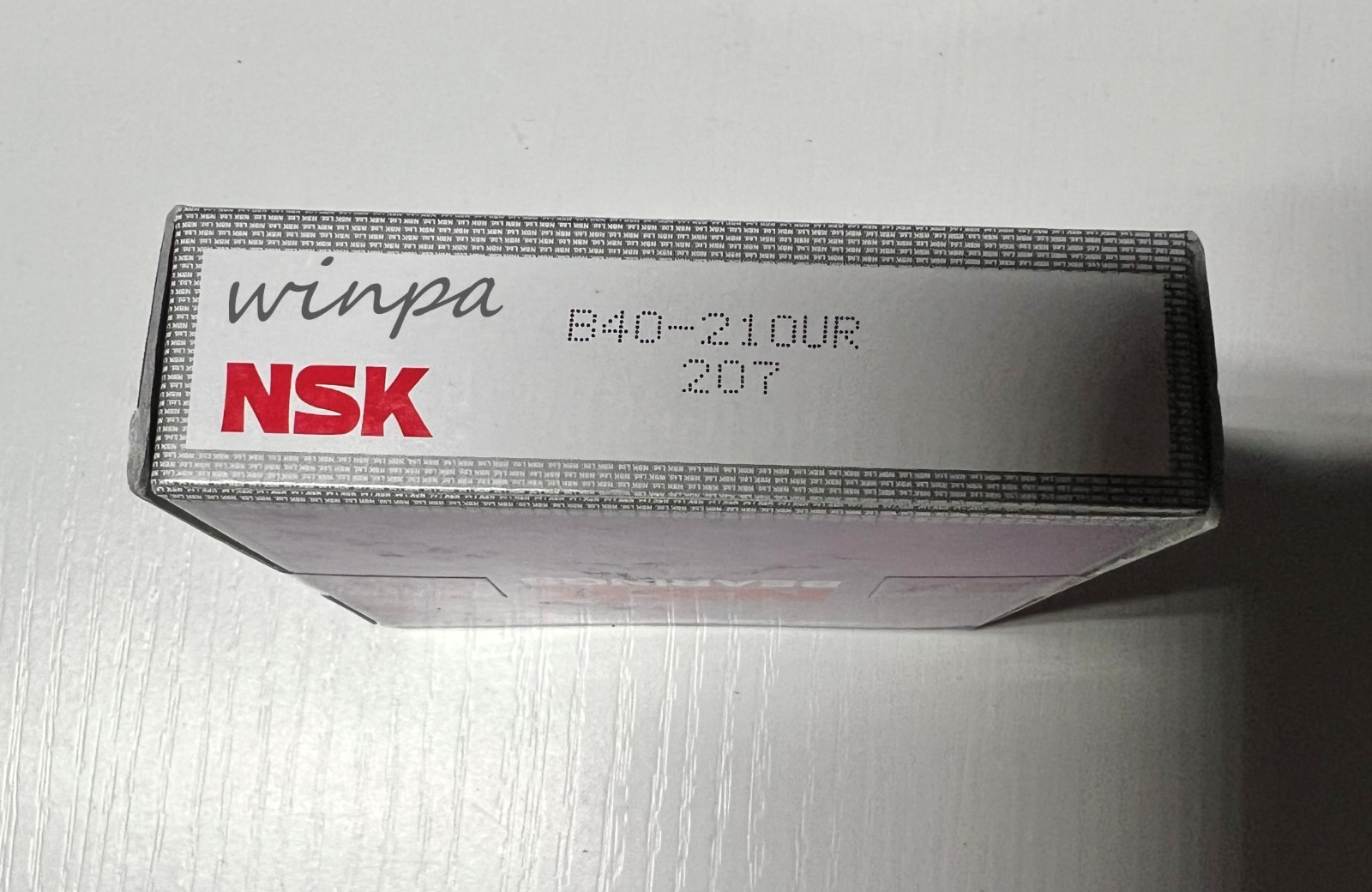 NSK B40-210UR Transmission bearing 40x80x16 mm NEW