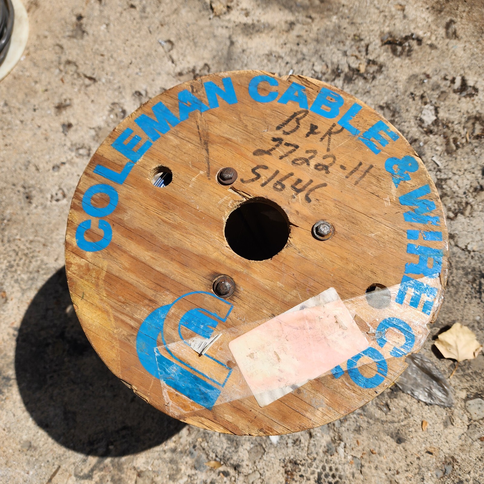 COLEMAN CABLE & WIRE CO. 16 AWG 600V Blue APPLIANCE WIRING MATERAL 700ft