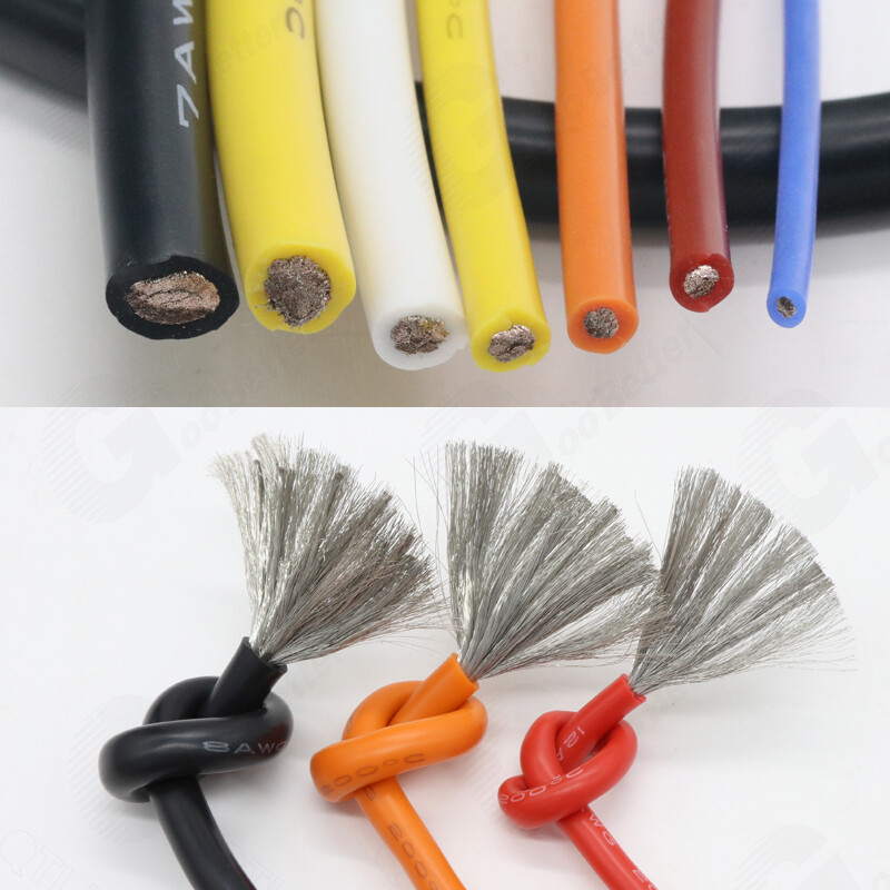 Flexible Silicone Cable Wire 2AWG – 30AWG High Temp 0.08mm Tinned Copper Wire UL