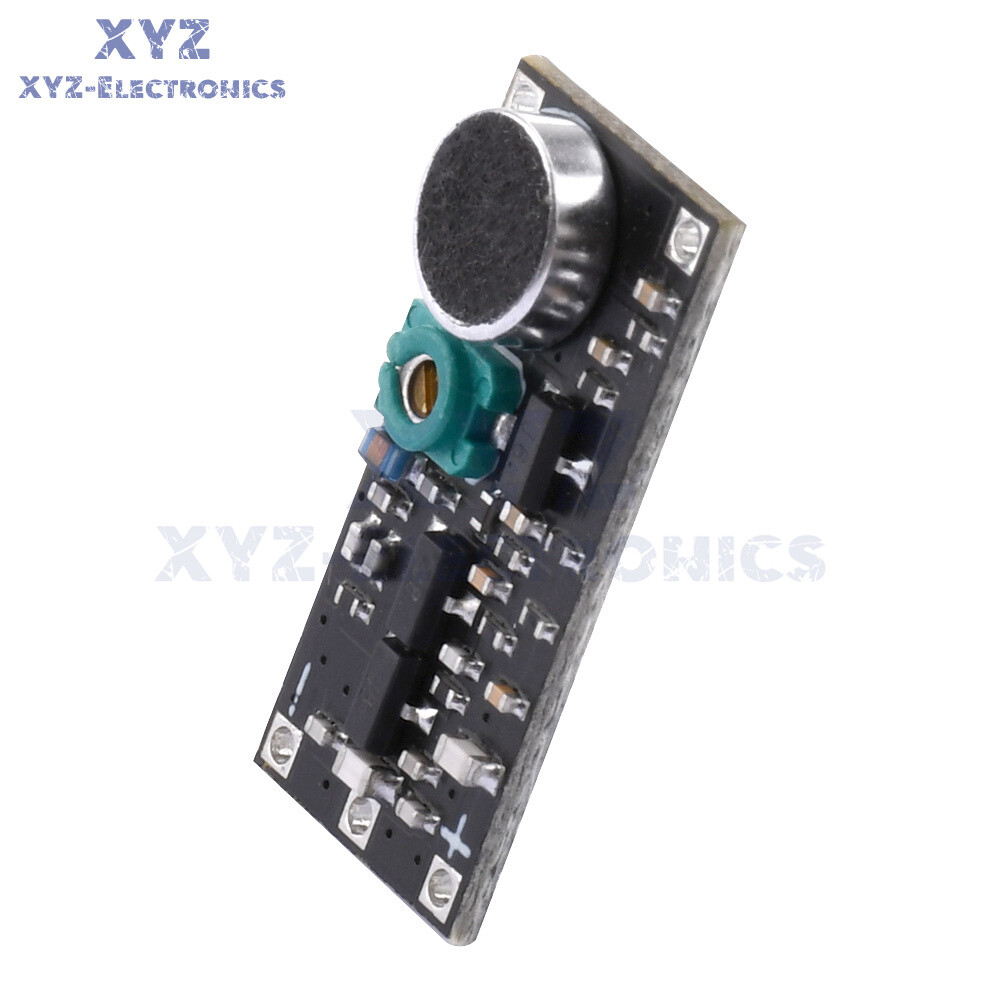 FM Transmitter Module Wireless Microphone Surveillance Frequency 88-108MHz