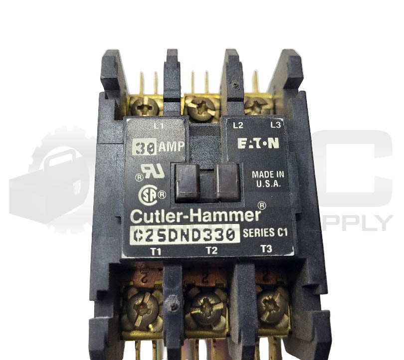 NEW EATON CUTLER HAMMER C25DND330 /C1 DEFINITE CONTACTOR W/ 9-2741-6 COIL