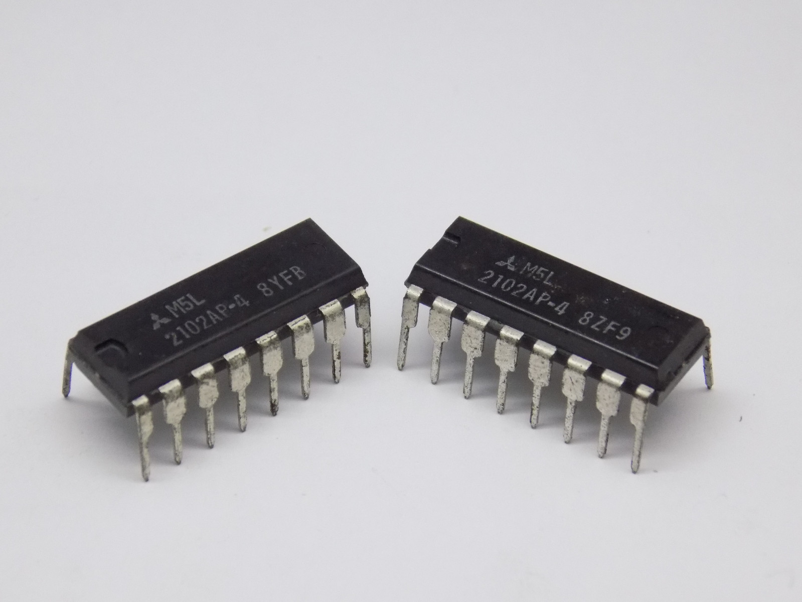 1x Mitsubishi M5L2102AP-4 Static Ram SRAM,1KX1,MOS,Plastic DIP-16