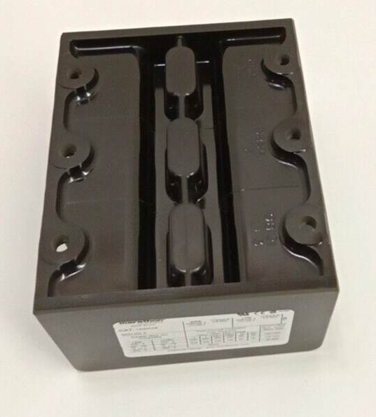 Marathon 1433124 Power Splicer Block CU 3Pole 600V AC/DC 255A 250kcmil #6 Copper