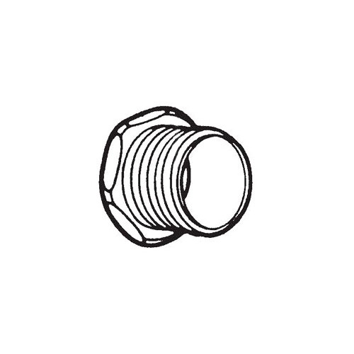 SEPCO 94, 1-1/2″, Malleable Iron, Male/Hex Head Rigid Conduit Chase Nipple , 1pc