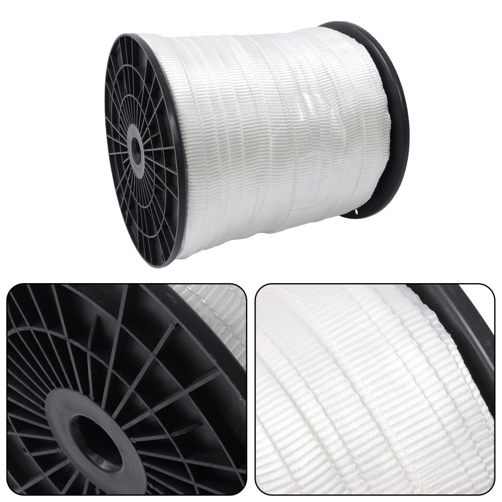 Polyester Pulling Tape Mule Tape 3/4″ x 1053′ 2500Lbf Tensile Capacity Gardening