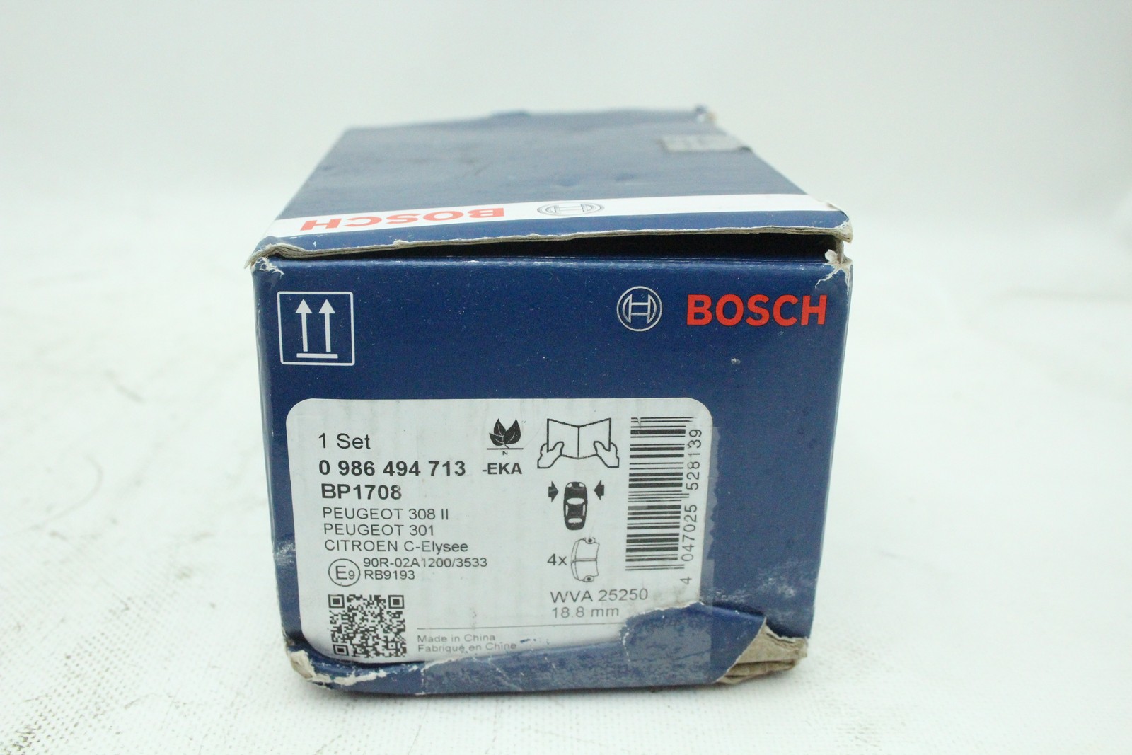 Bosch 0 986 494 713 brake pad set disc brake 0986494713 for Citroen Peugeot