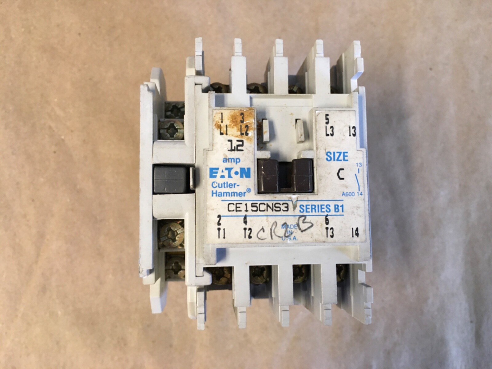 Cutler Hammer CE15CNS3 Contactor Starter Ser. B1 110/120 VAC Coil (KB)