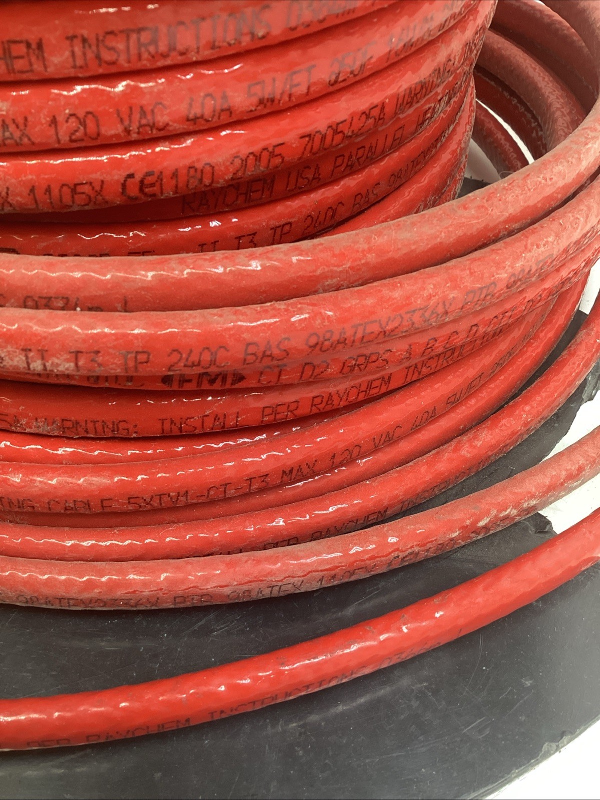 Raychem Parallel Heating Cable 5XTV1-CT-T3 APPROX. 145 FT. NEW