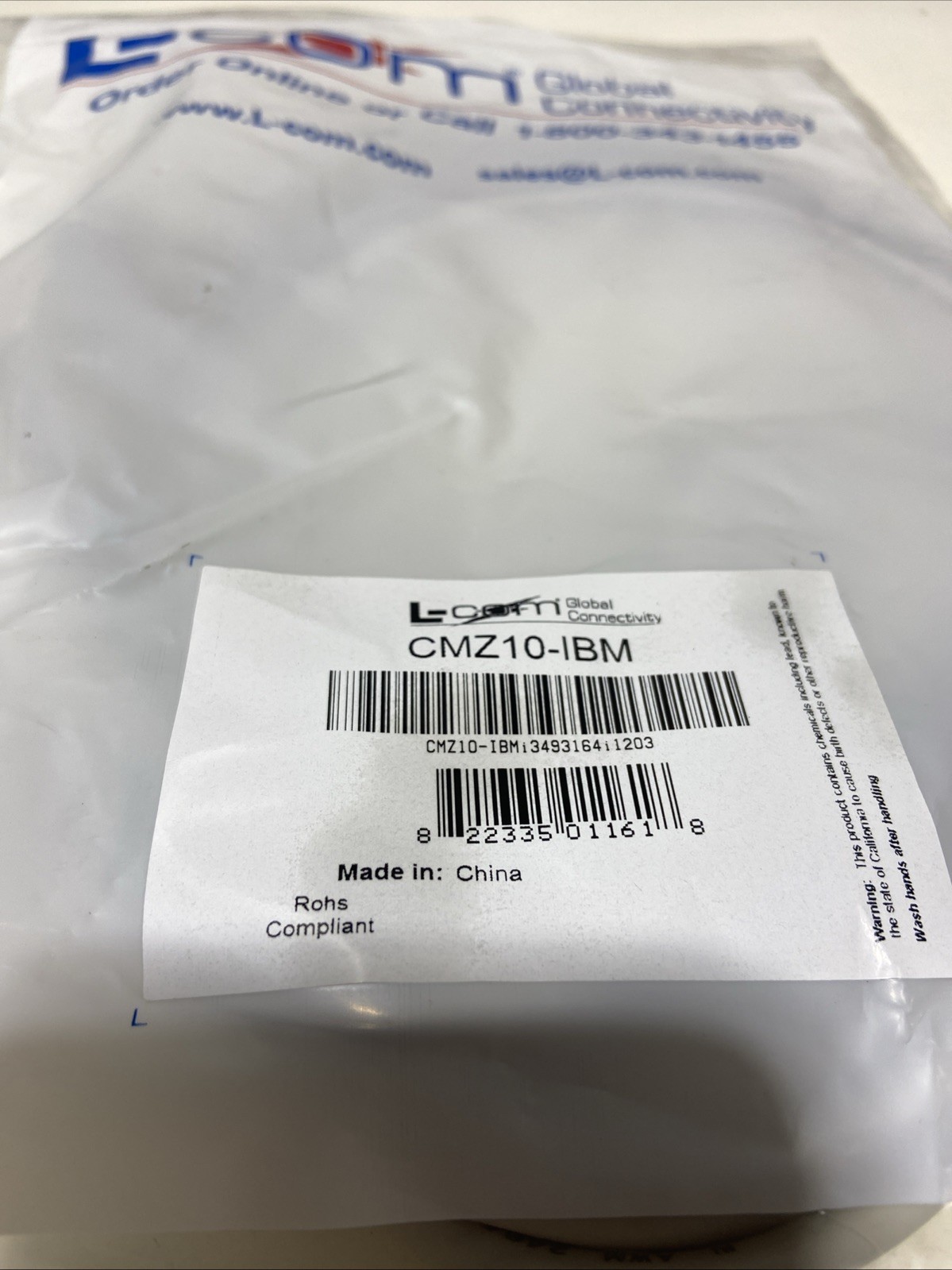 L COM CMZ10-IBM / CMZ10IBM (NEW IN BOX)