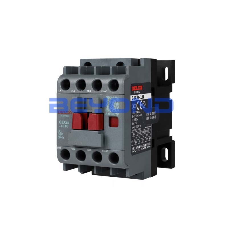 1Pcs AC contactor For CJX2S-1810 AC24/36/110/220/380V