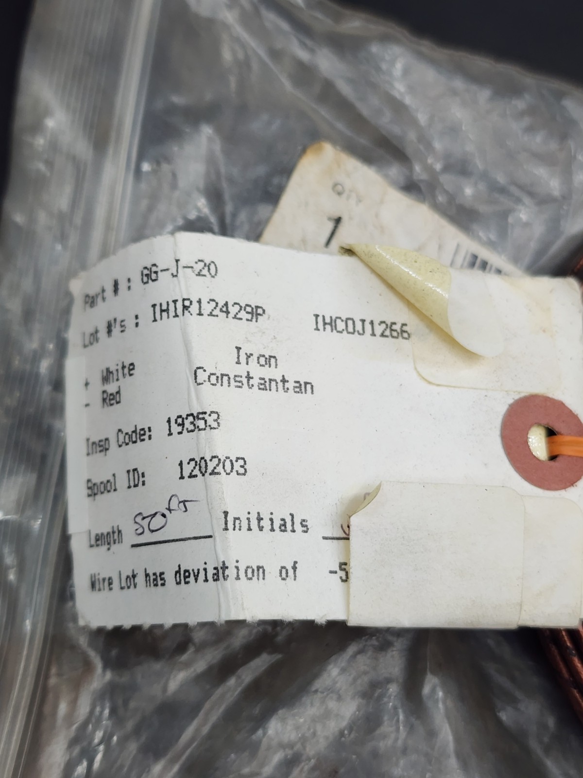 OMEGA ENGINEERING GG-J-20-50/C (BRAND NEW)