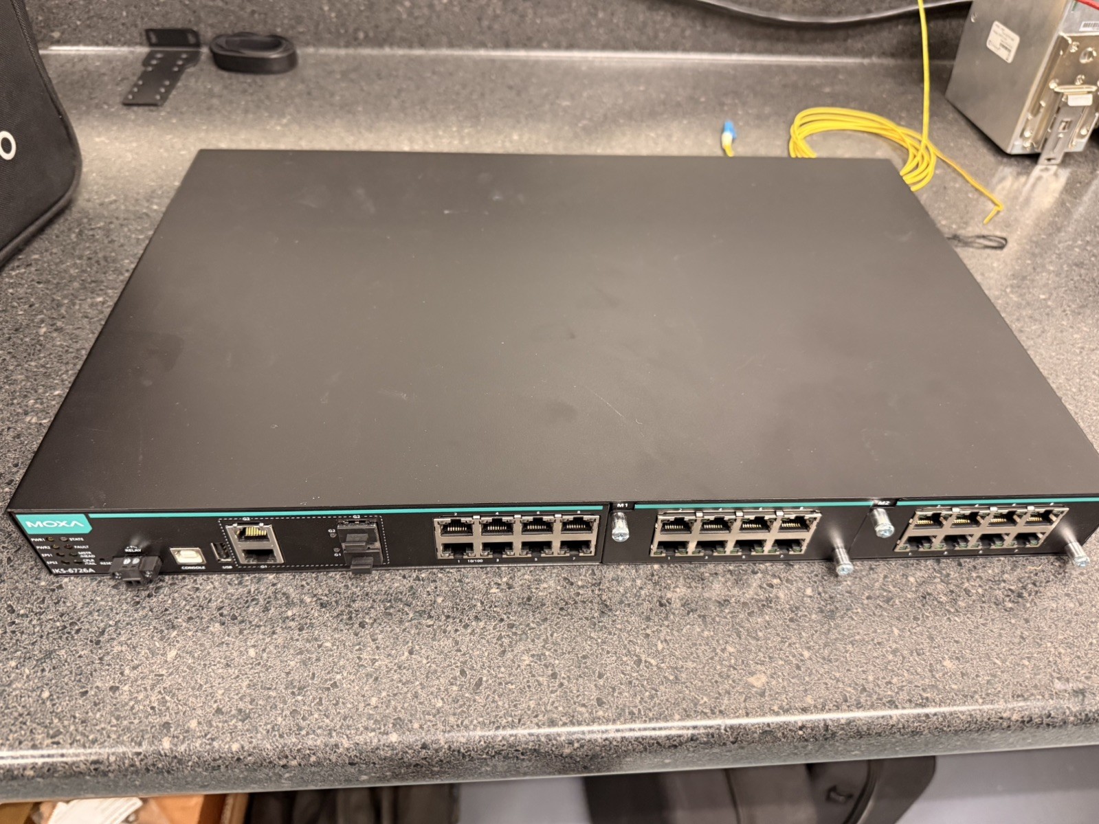 MOXA IKS-6726A-2GTXSFP-HV-HV-T Industrial Ethernet Switch x24 Port