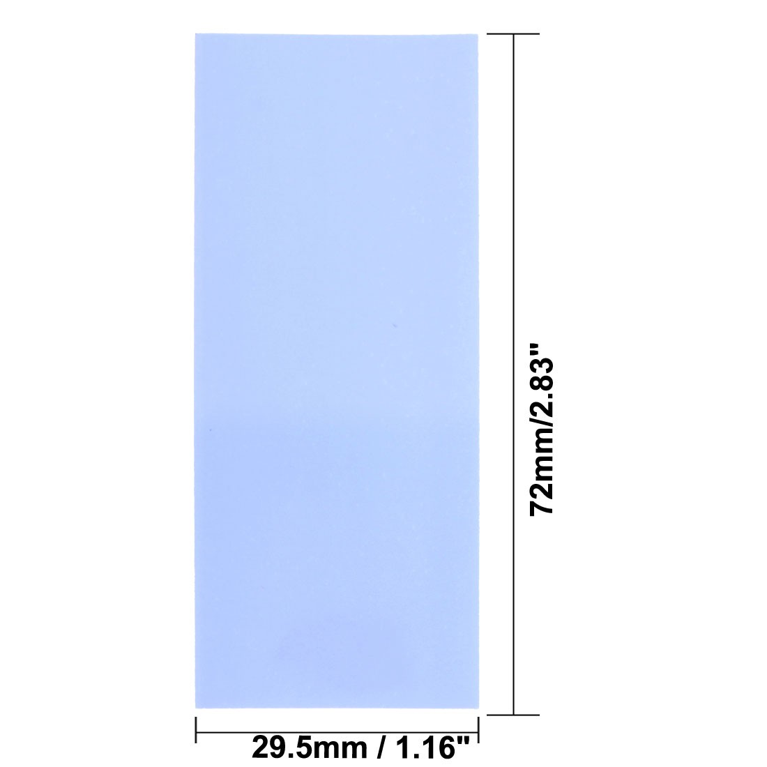 Heat Shrink Tubing 29.5mm Flat Width 20pcs for 18650 Light Blue