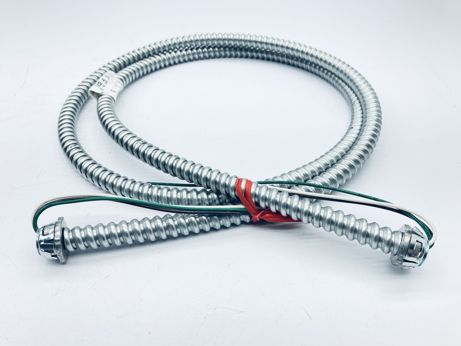 10 PCS (6FT/EA) SOUTHWIRE 55293001 LITE-WHIP 18-3 METAL CLAD WHIP 18AWG 3W FMC