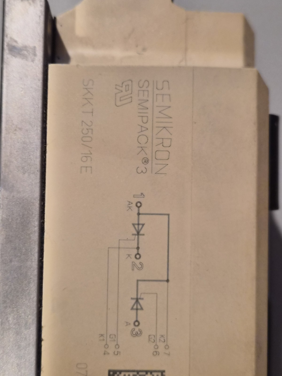 Semikron SKKT 250/16E New Open Box USA Seller