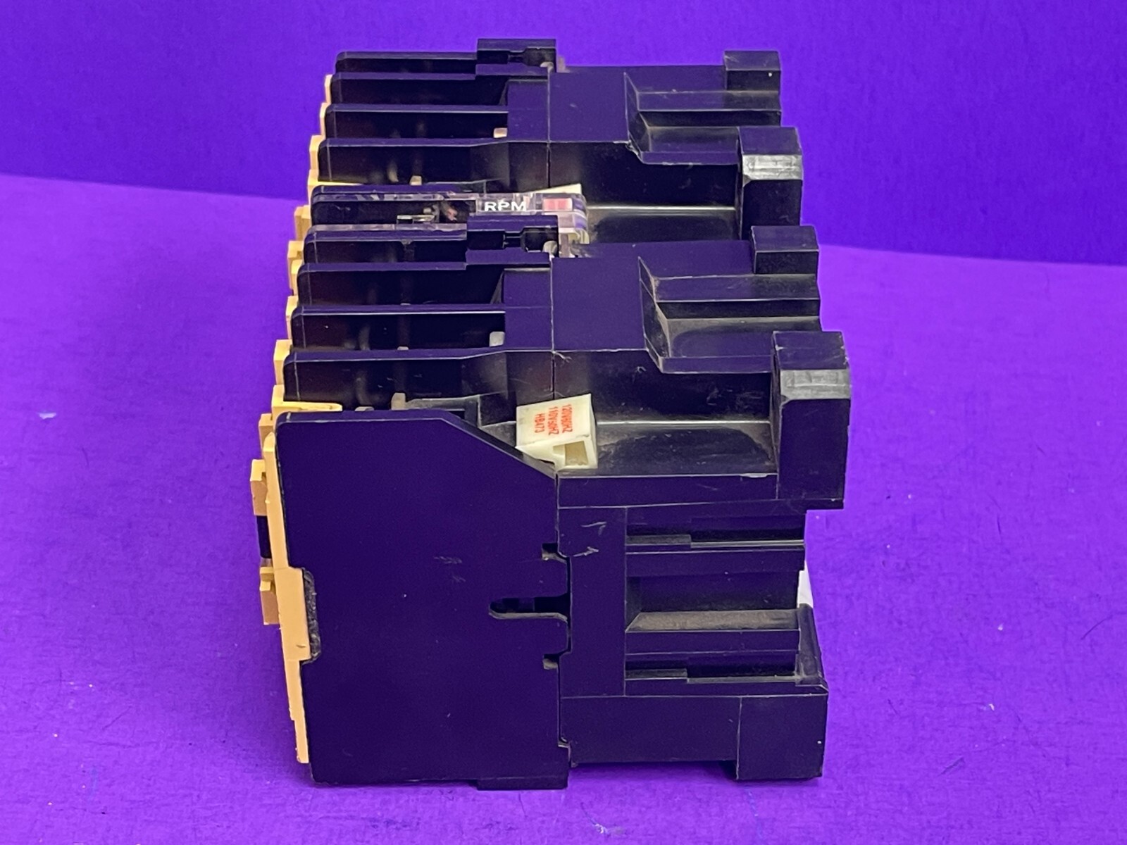 Allen Bradley 100-A18ND3 Ser C Lot of 2 W/ 199-MCA1 Interlock