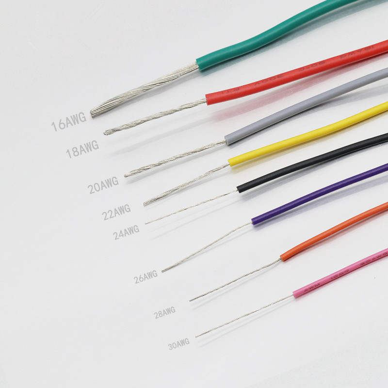 2 Meters UL1007 30AWG 1.1mm PVC Electronic Wire Cable UL Certification