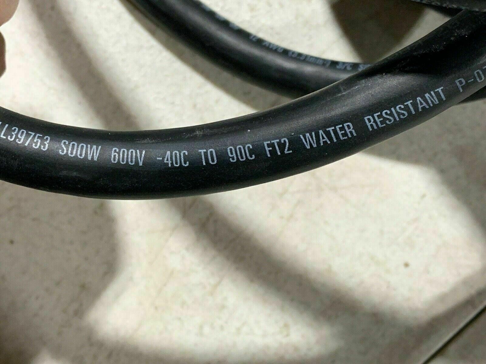 ONE (1) 20A/125V 9-Foot Extension Cord – 12AWG 3 Wire