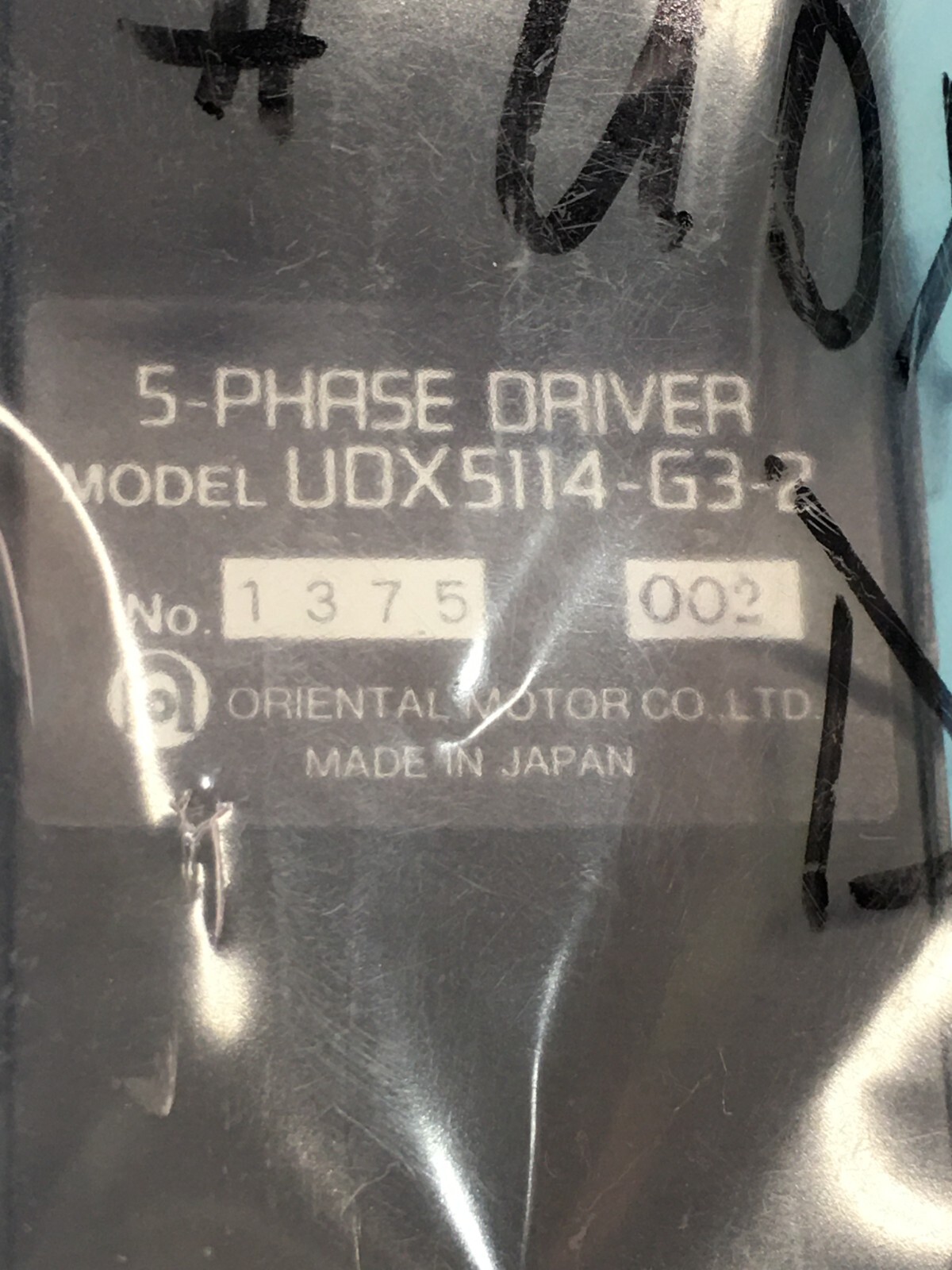 Oriental Motor UDX5114-G3-2 Super Vexta 5-Phase Driver, 132527
