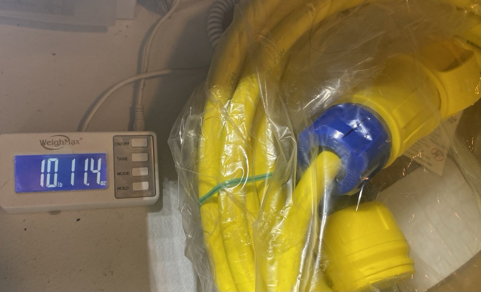 Ericson 2310PW6P123B Cord set IP69K WATERTIGHT 12/3 SOW 50FT L5-20P L5-20C NEW