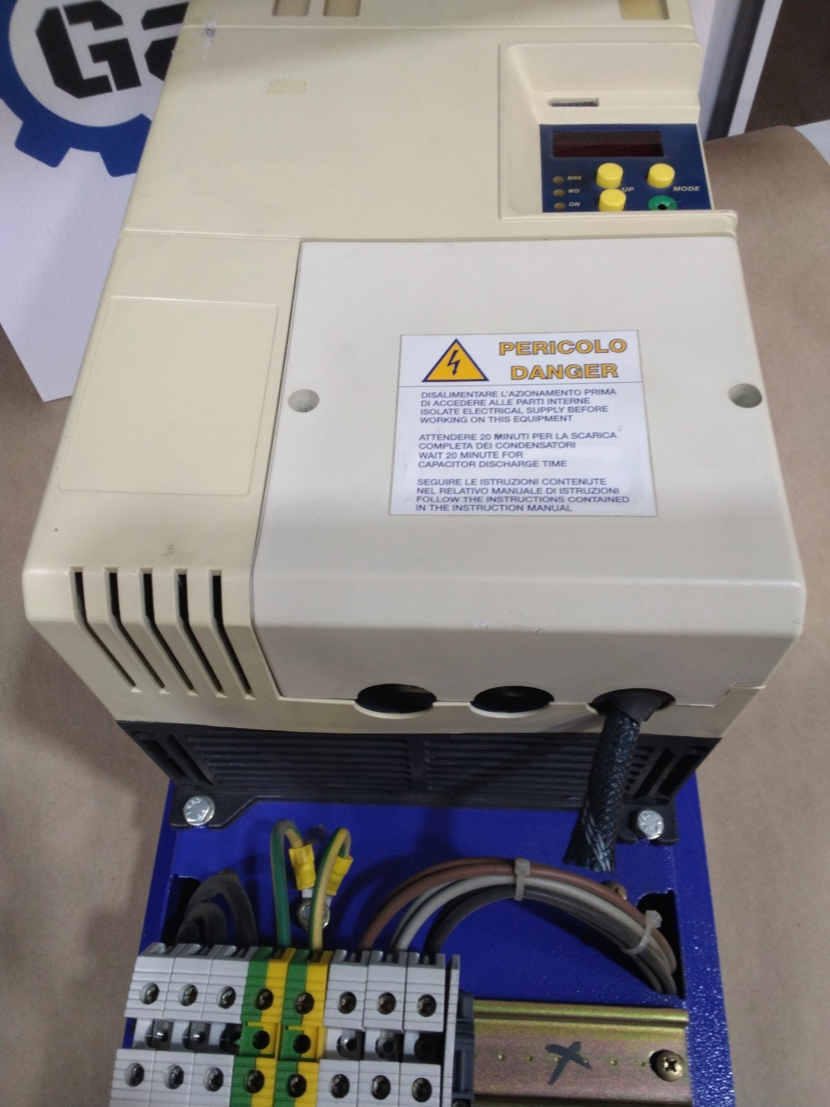 ANSALDO Sistemi Industrial SVMT033DBNF 380/415V 33KVA DRIVE 3PH 380/415 50/60HZ