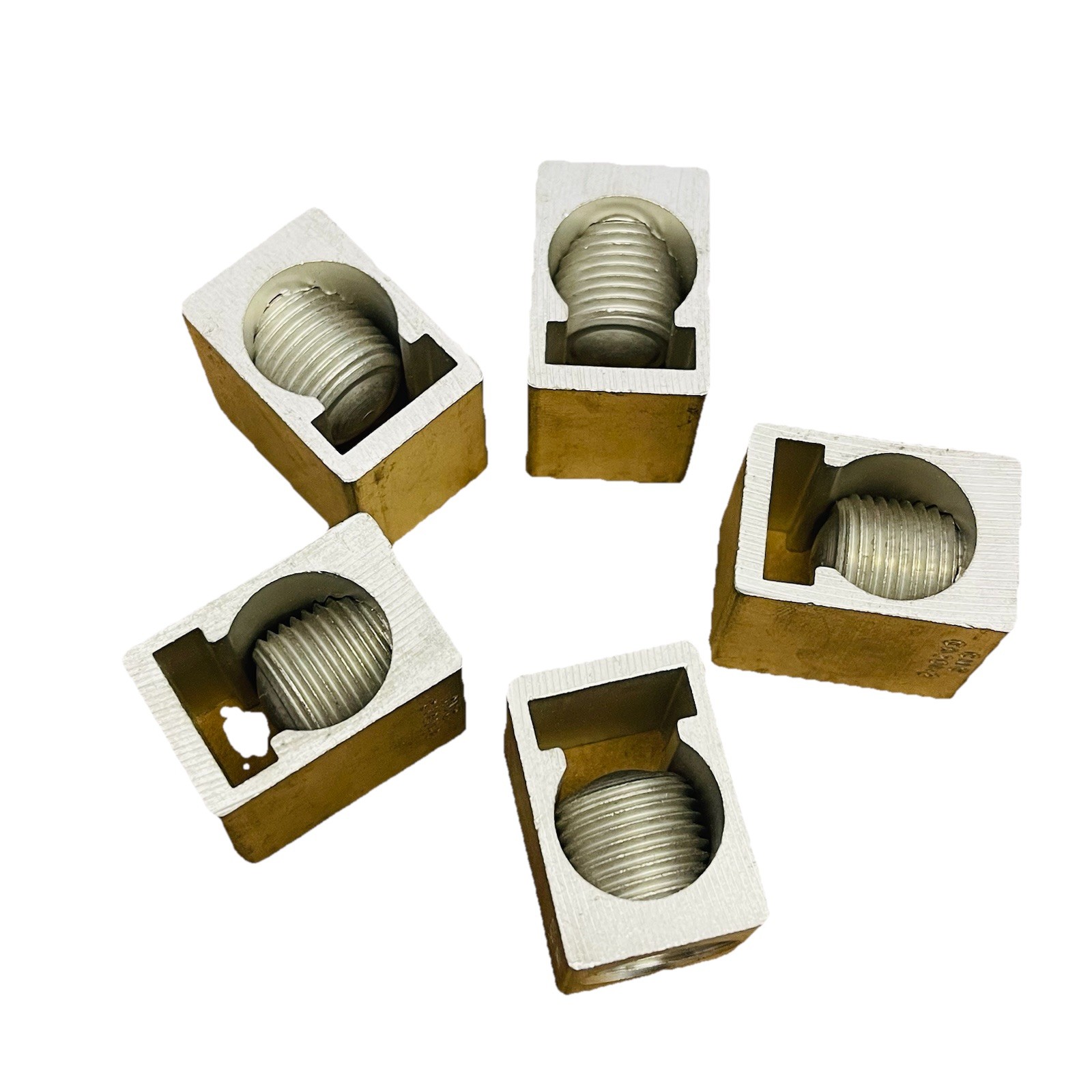5 PK CMC CA201 ALUMINUM LUG 300KCMIL-4 CU7AL