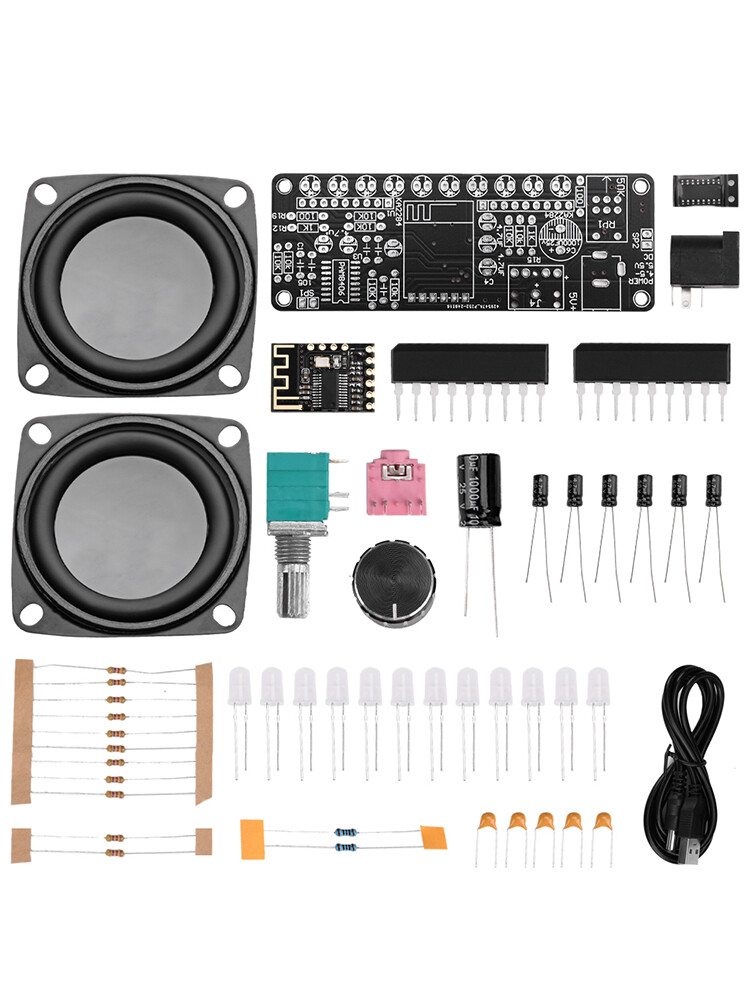 DIY Bluetooth Speaker Kit Dual Channel PAM8406 Power Amplifier Soldering Kit