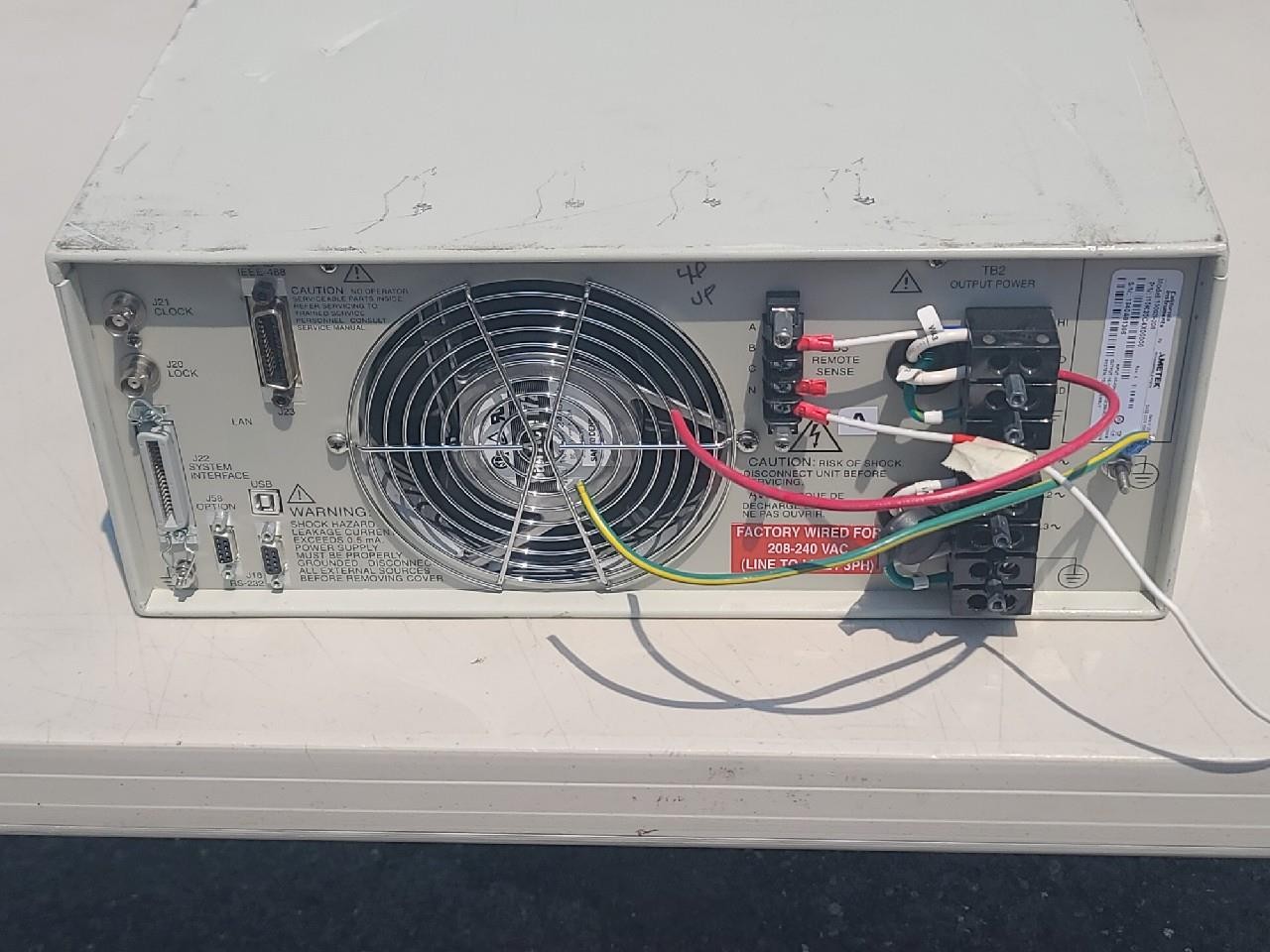 California Instruments 5kVA AC Power Source Model 5001iX Series II